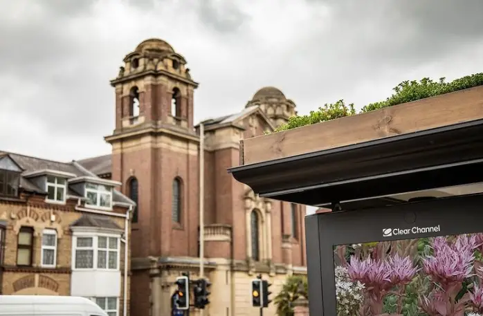 bus stops bee friendly 