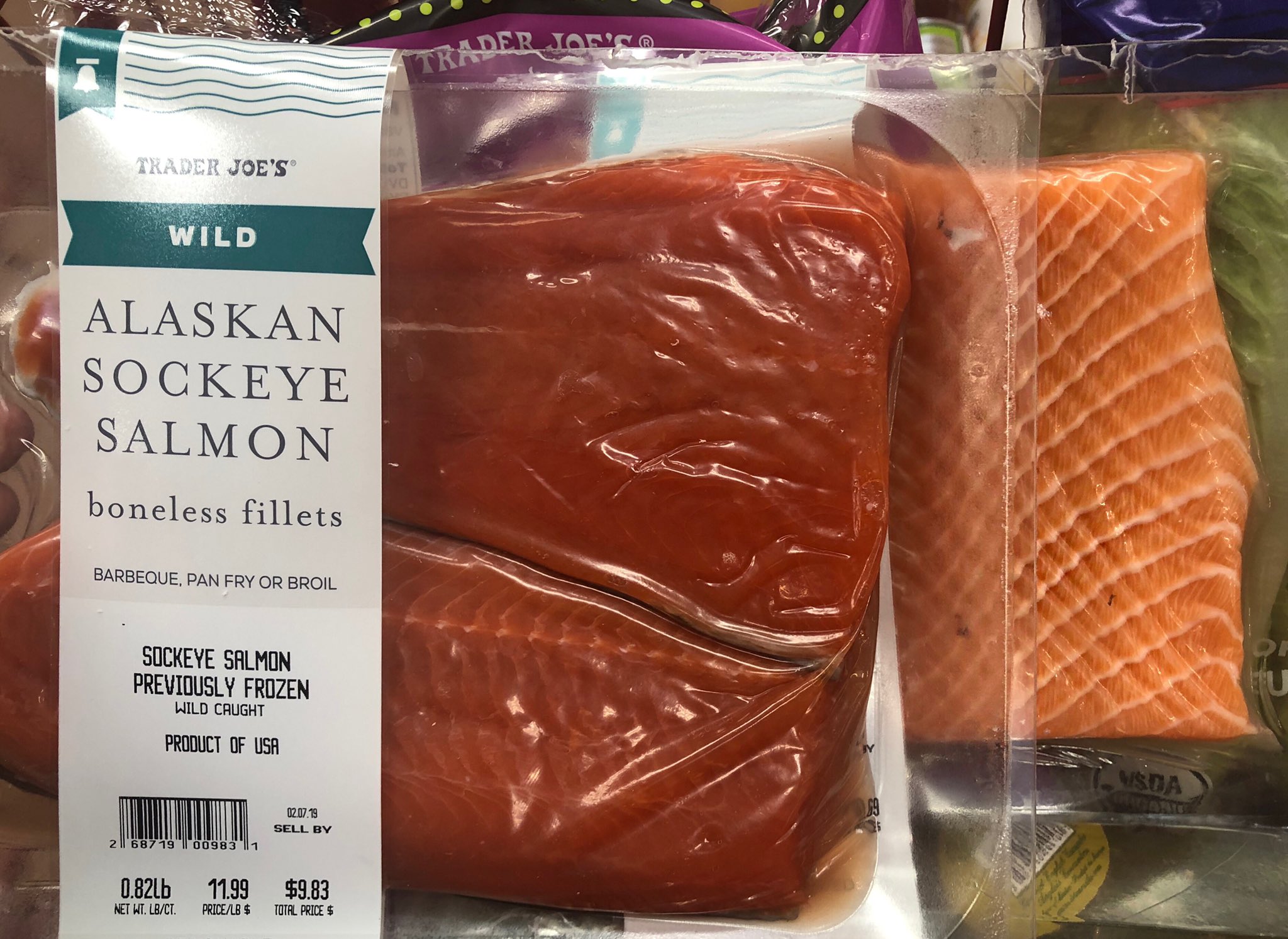 farm-raised salmon