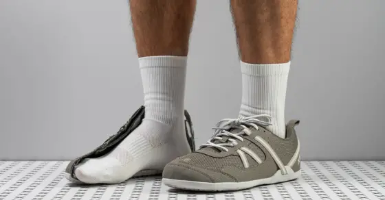 Barefoot shoes for longevity